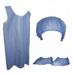 KIT DE PACIENTE (BATA, GORRO, CUBREBOTAS) 40 SMS BULTO X 30