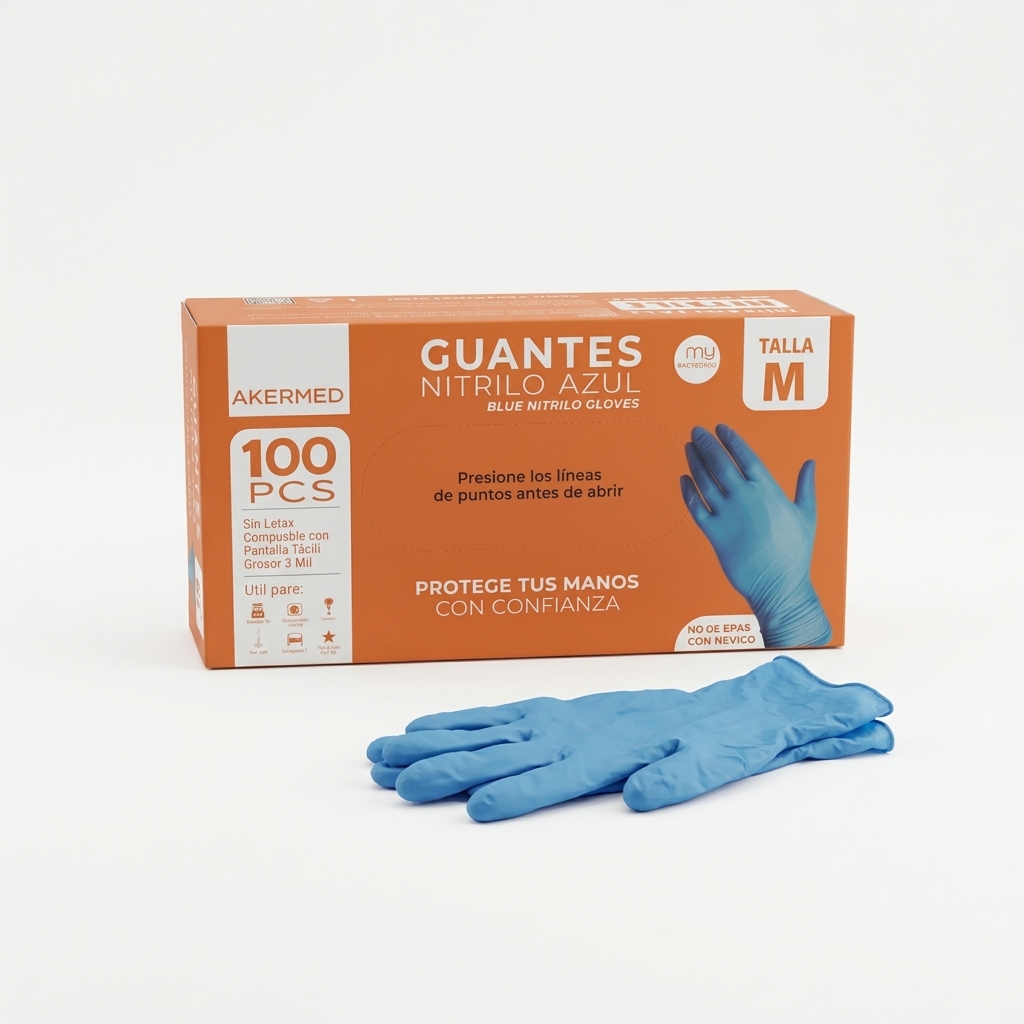 Gemini_Generated_Image_sf8334sf8334sf83 GUANTES DE NITRILO AZUL - TALLA M - (CAJA X 100) - Imagen 1